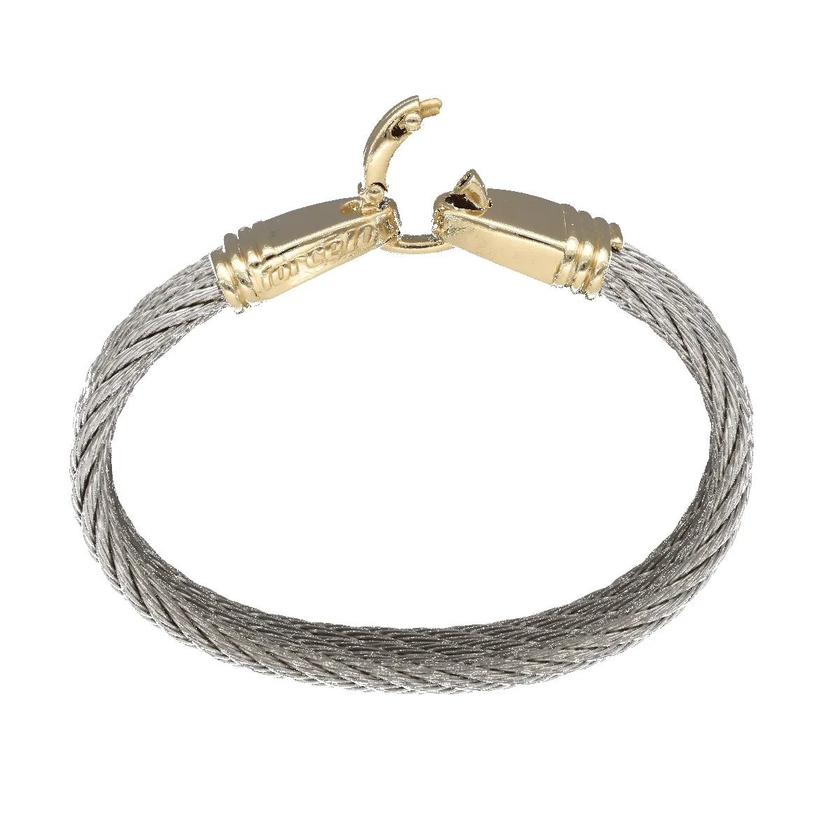 FRED - Bracelet vintage force 10 en or jaune et acier vers 1990 sold by 58 Facettes product image thumbnail 5