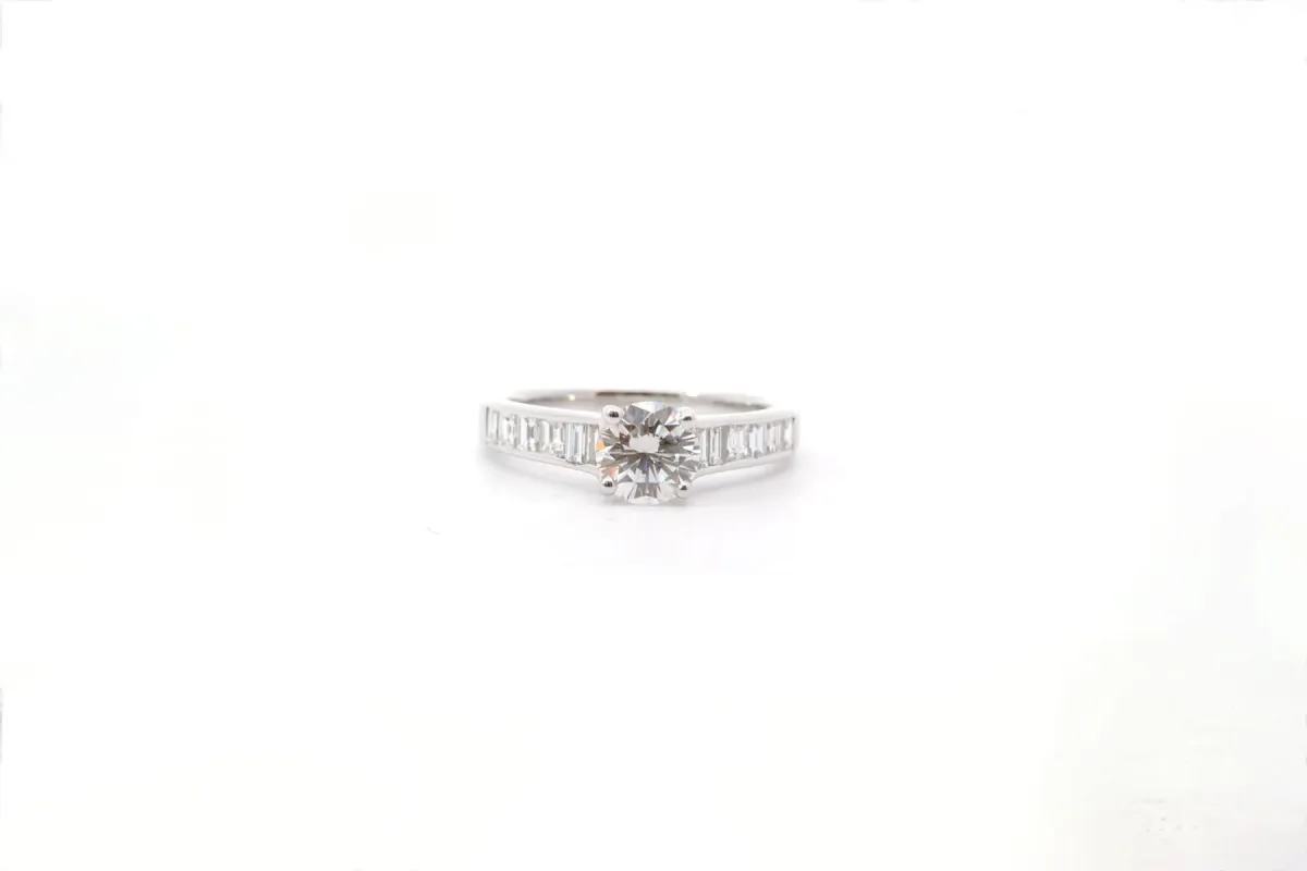 Bague or blanc diamant sold by 58 Facettes