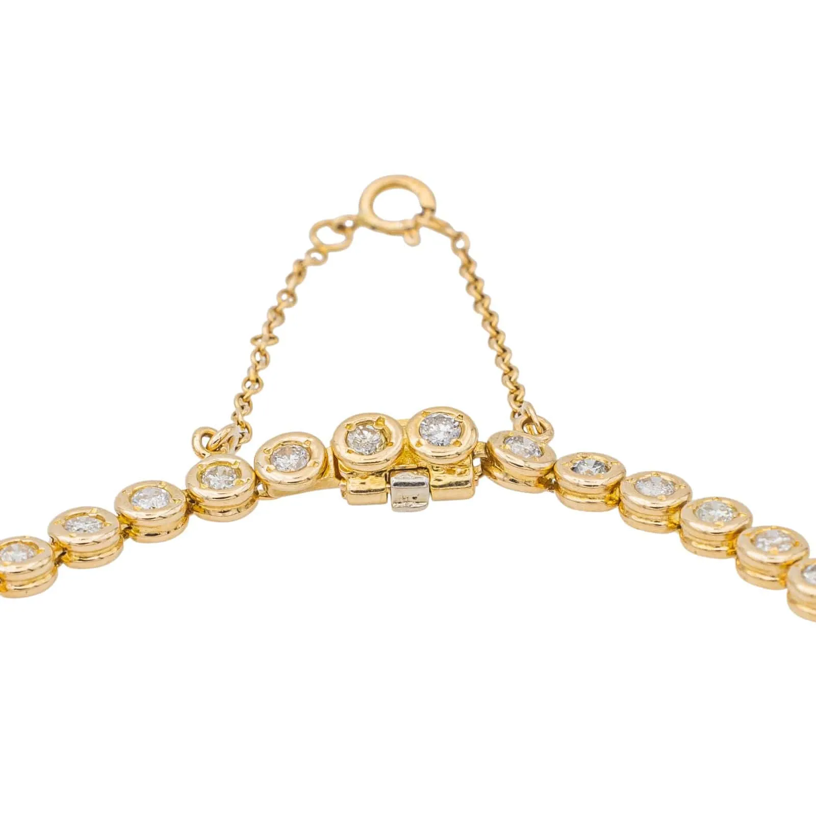 Bracelet Tennis Or jaune Diamant sold by 58 Facettes product image thumbnail 3