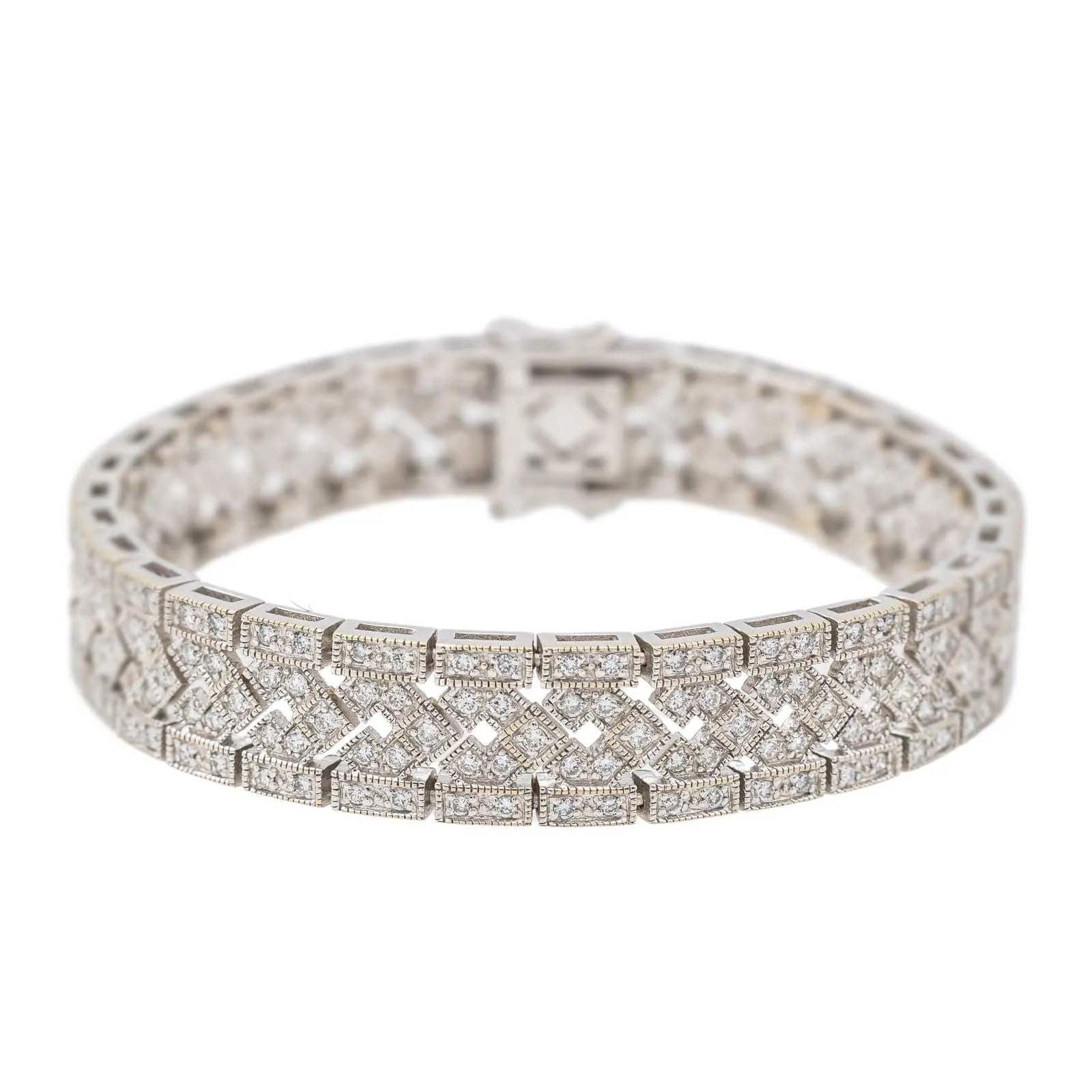 Bracelet Or blanc Diamant sold by 58 Facettes
