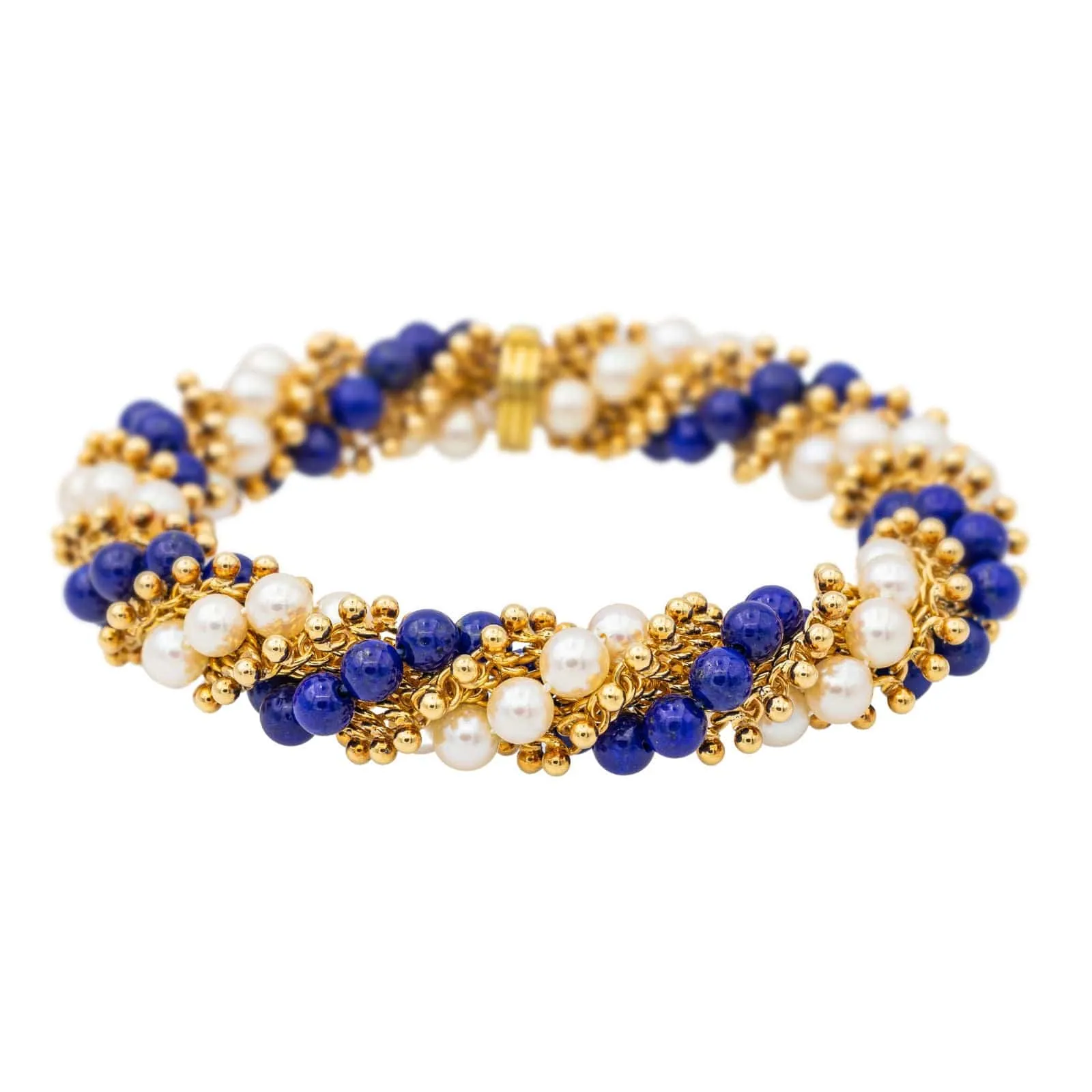 Van Cleef & Arpels Bracelet Twist Or jaune Perle sold by 58 Facettes product image thumbnail 4