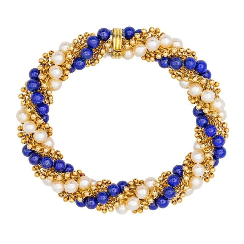 Van Cleef & Arpels Bracelet Twist Or jaune Perle sold by 58 Facettes