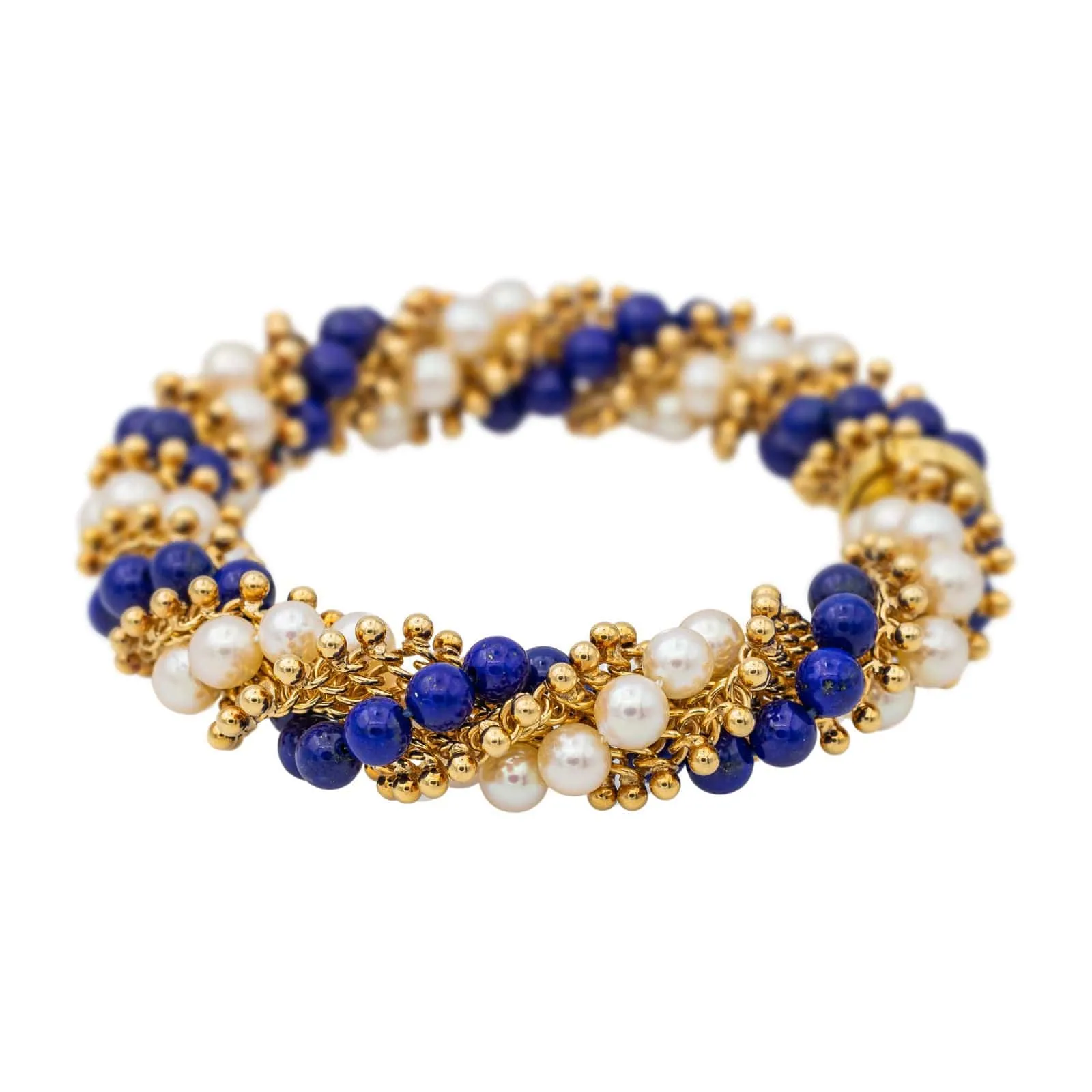 Van Cleef & Arpels Bracelet Twist Or jaune Perle sold by 58 Facettes product image thumbnail 5