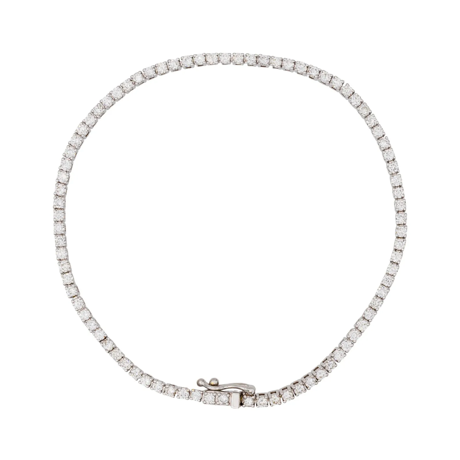 Bracelet Ligne Or blanc Diamant sold by 58 Facettes