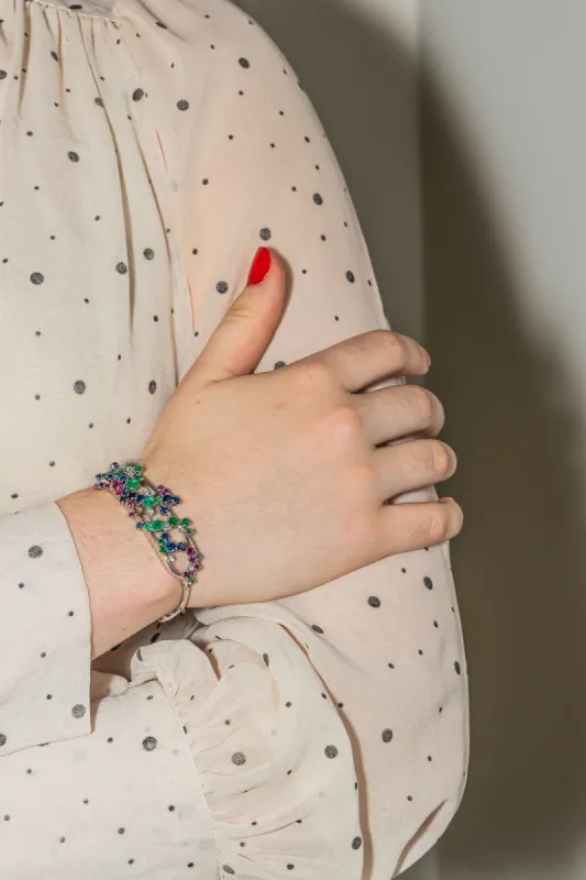 Jean Vendôme Bracelet Or blanc Saphir sold by 58 Facettes