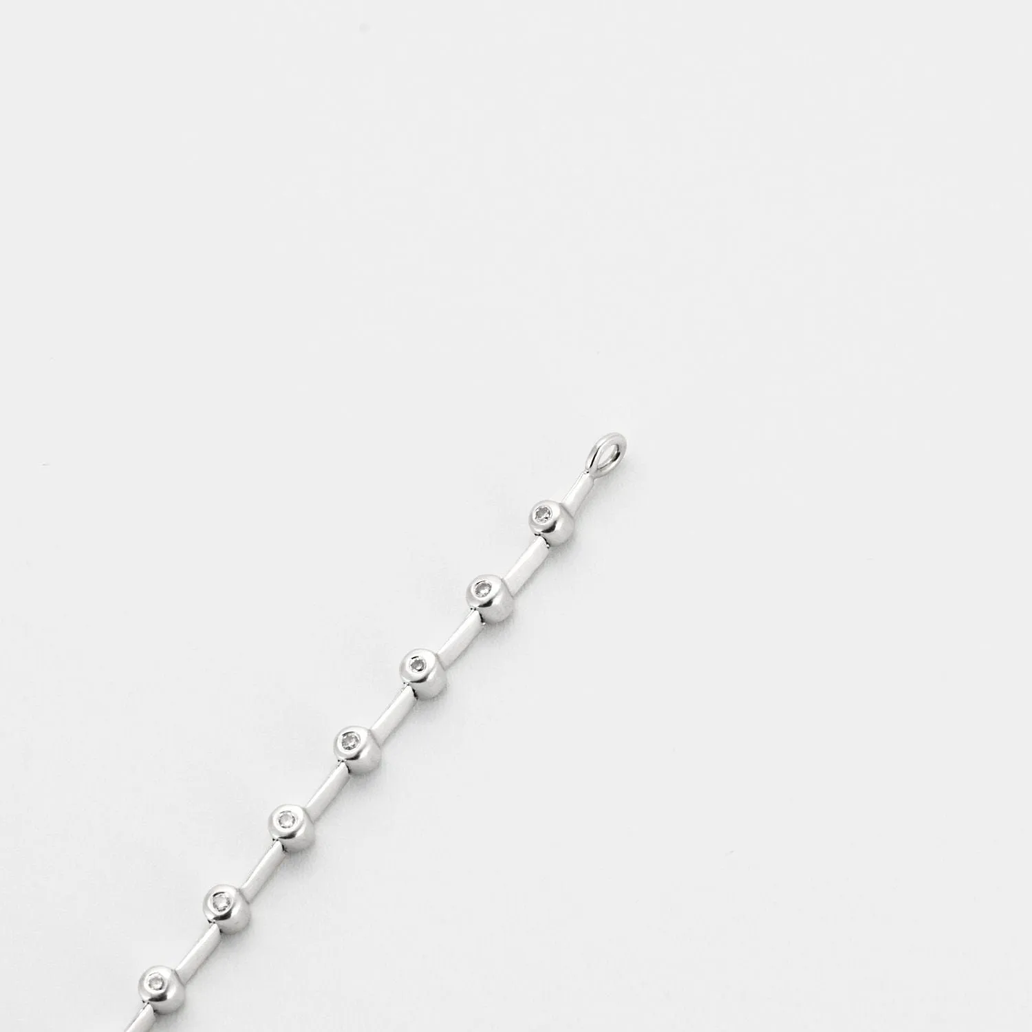 Bracelet rivière or blanc diamants sold by 58 Facettes product image thumbnail 5