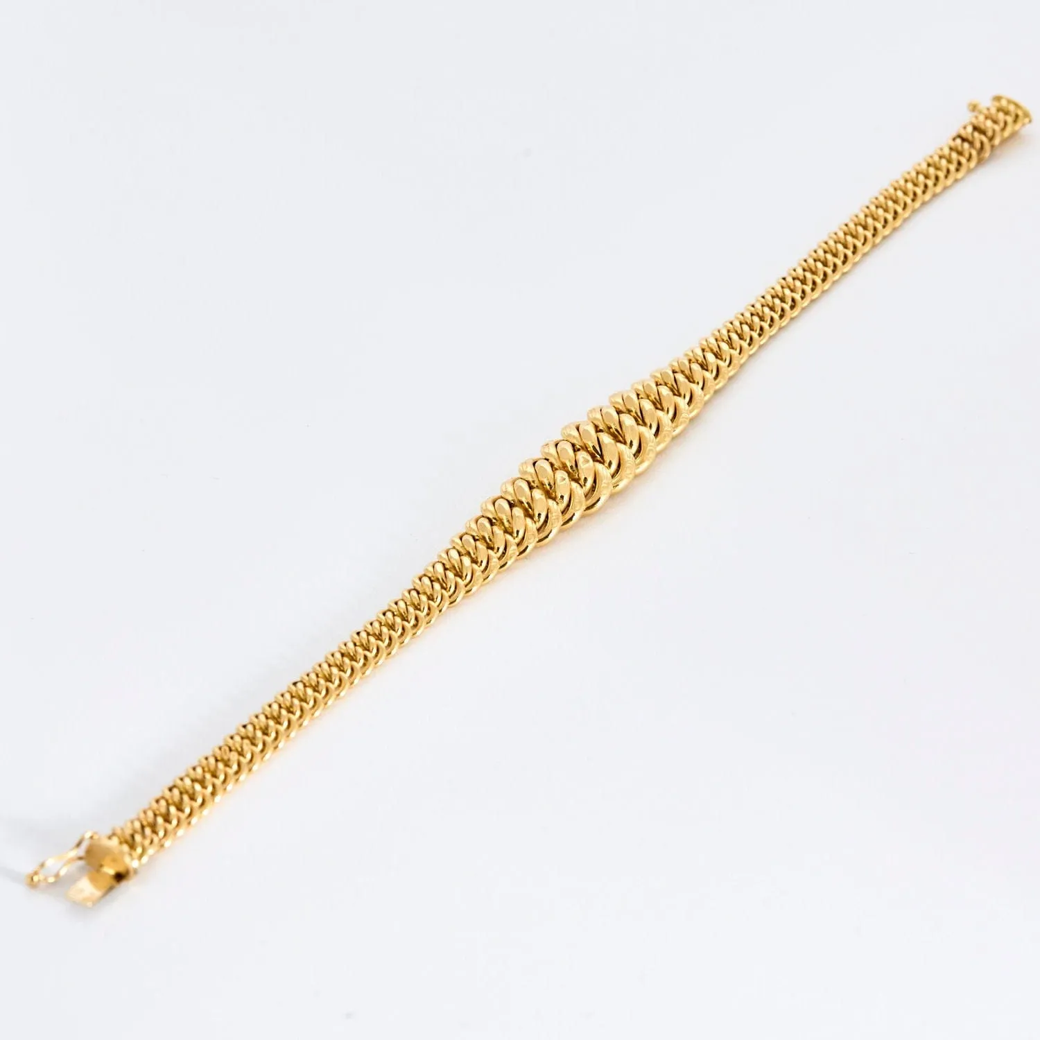 Bracelet or jaune maille américaine sold by 58 Facettes product image thumbnail 4