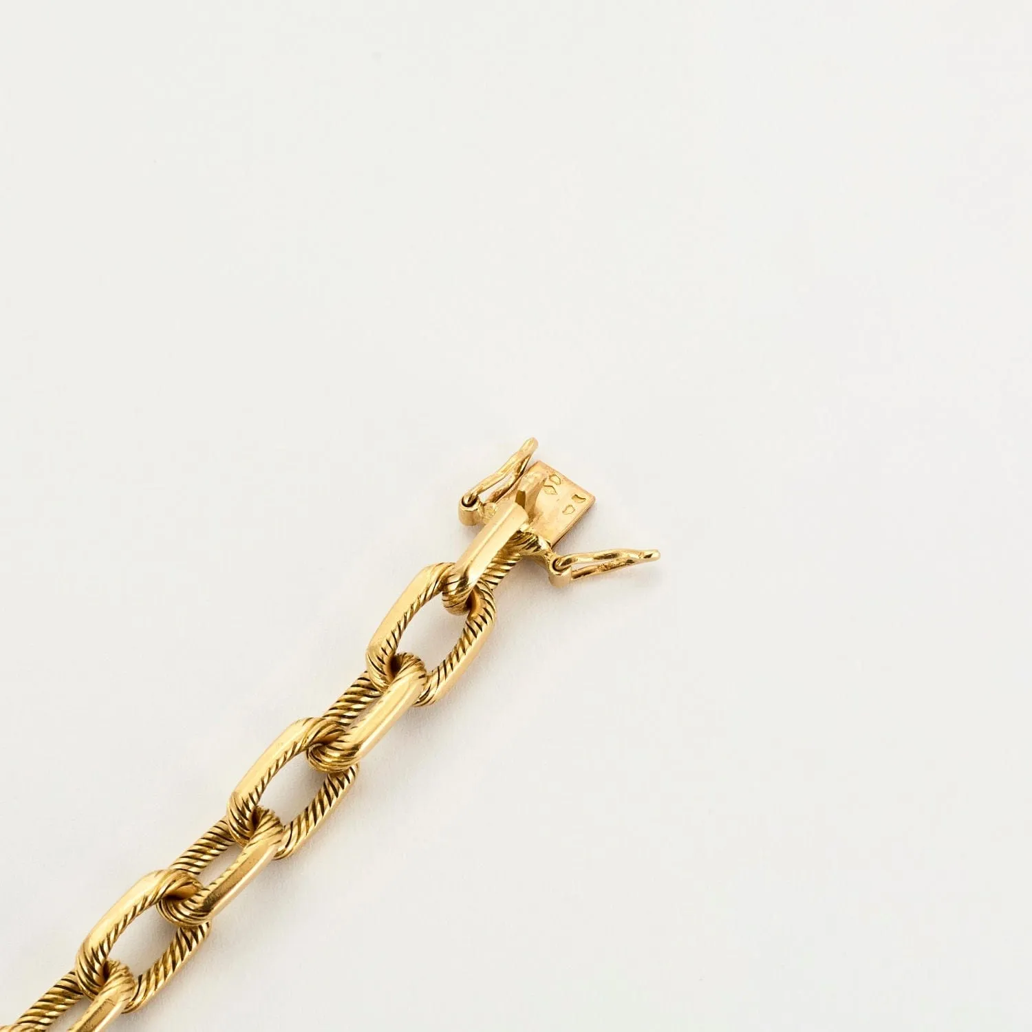 Boucheron - Bracelet vintage deux tons en or jaune 750 sold by 58 Facettes product image thumbnail 5