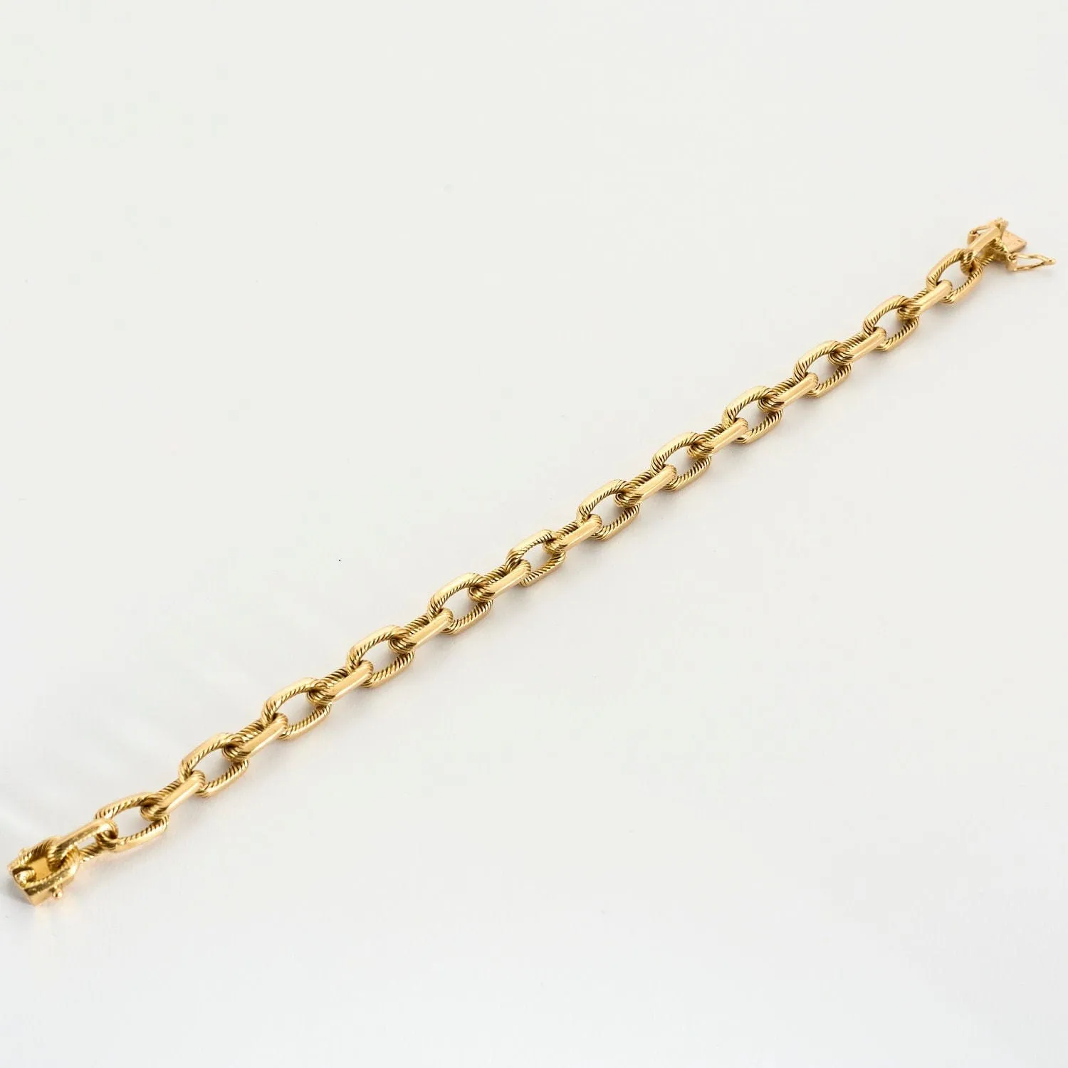 Boucheron - Bracelet vintage deux tons en or jaune 750 sold by 58 Facettes product image thumbnail 4