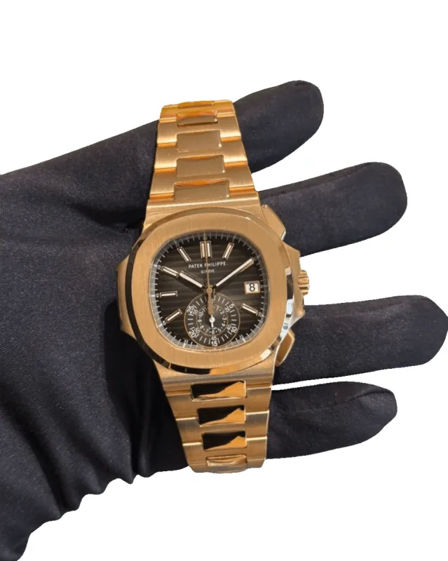 Patek Phillipe - Montre Nautilus 5980R made by 58 Facettes