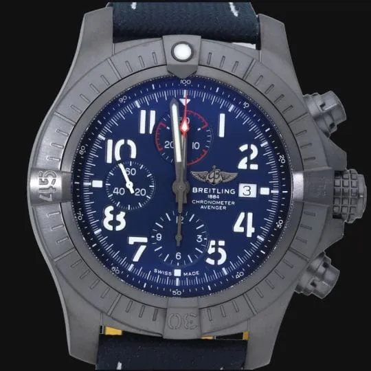 Breitling Montre Super Avenger Chronograph 48 Night Mission sold by 58 Facettes