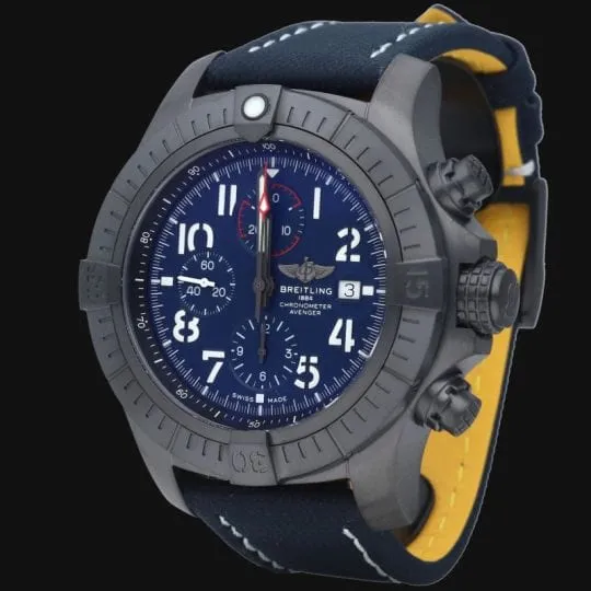 Breitling Montre Super Avenger Chronograph 48 Night Mission sold by 58 Facettes product image thumbnail 2