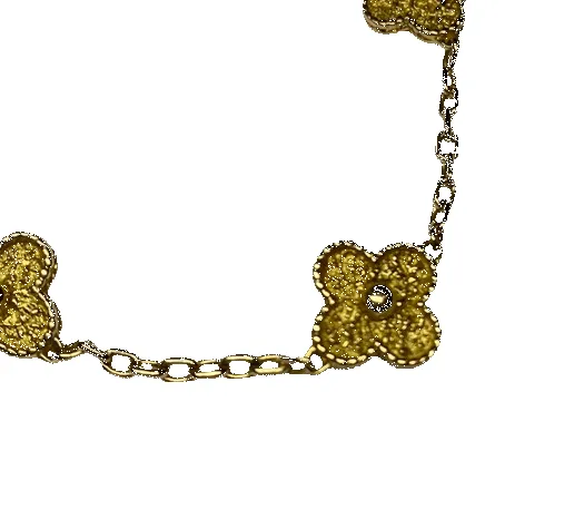 VAN CLEEF & ARPELS - BRACELET VINTAGE ALHAMBRA OR JAUNE sold by 58 Facettes product image thumbnail 2