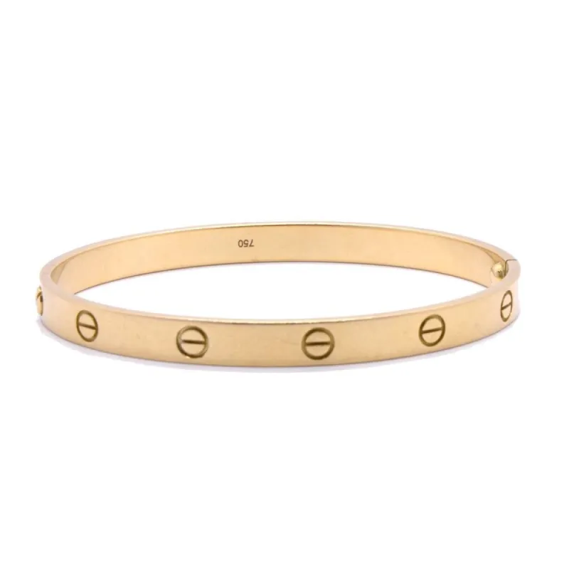 CARTIER - bracelet Love or jaune sold by 58 Facettes