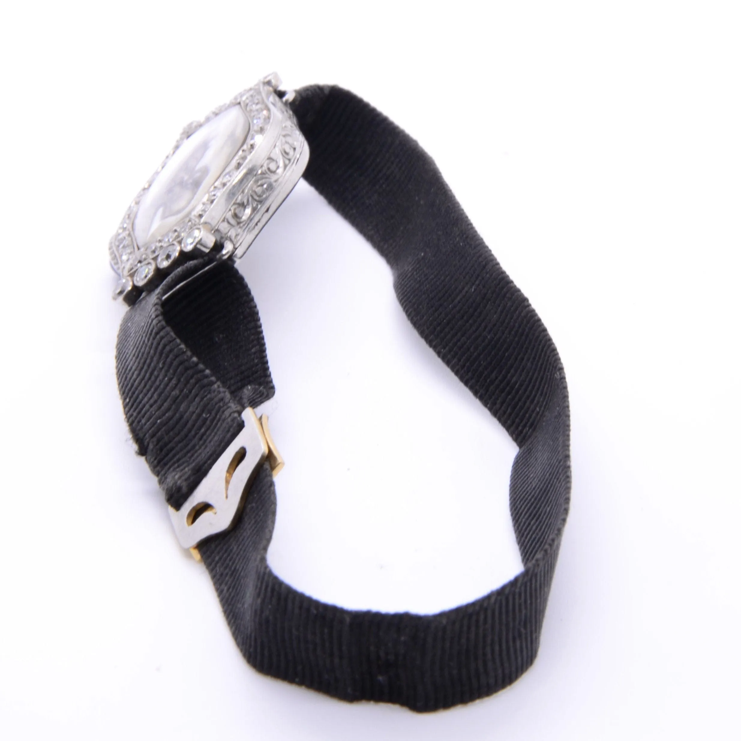 Art Déco, montre de dame « Daisy », platine et diamants sold by 58 Facettes product image thumbnail 5