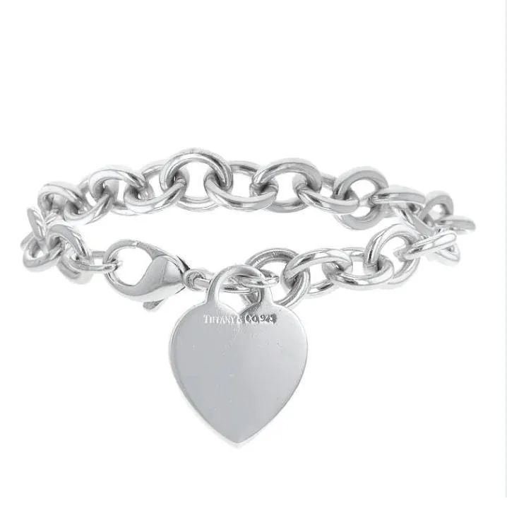 Bracciale Tiffany cuore in argento sold by 58 Facettes