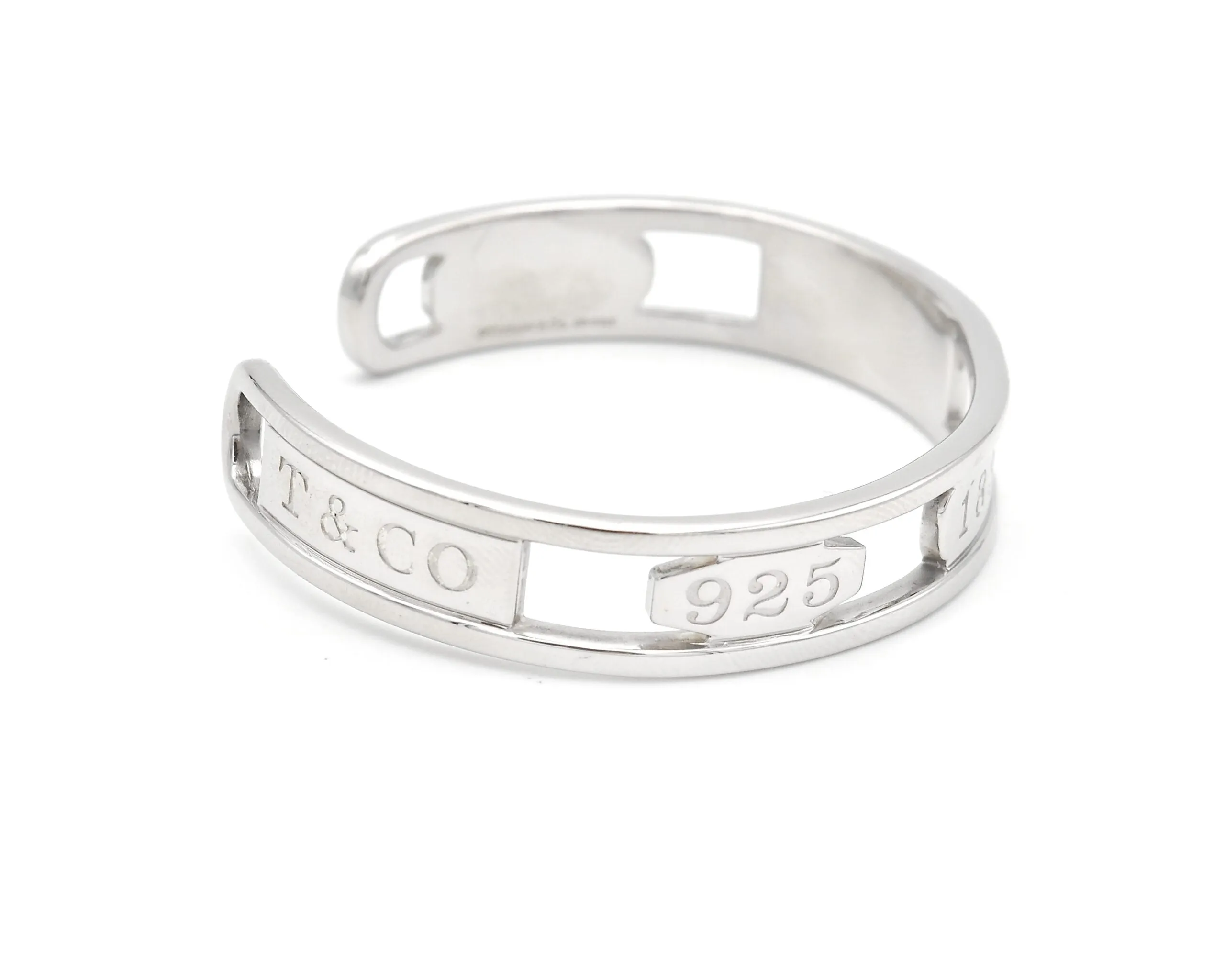 Bracelet Tiffany rigide en argent sold by 58 Facettes product image thumbnail 2