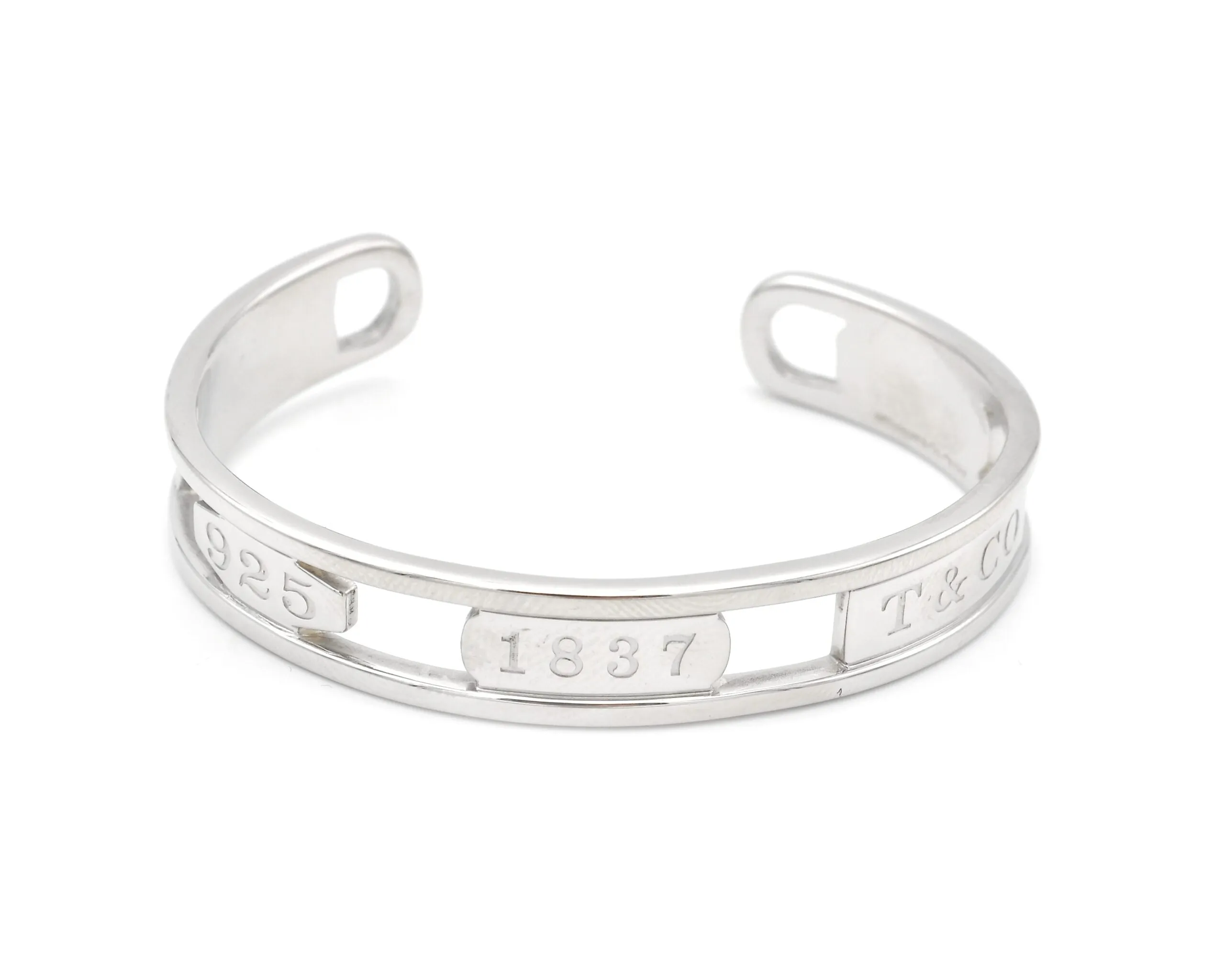 Bracelet Tiffany rigide en argent sold by 58 Facettes product image thumbnail 3