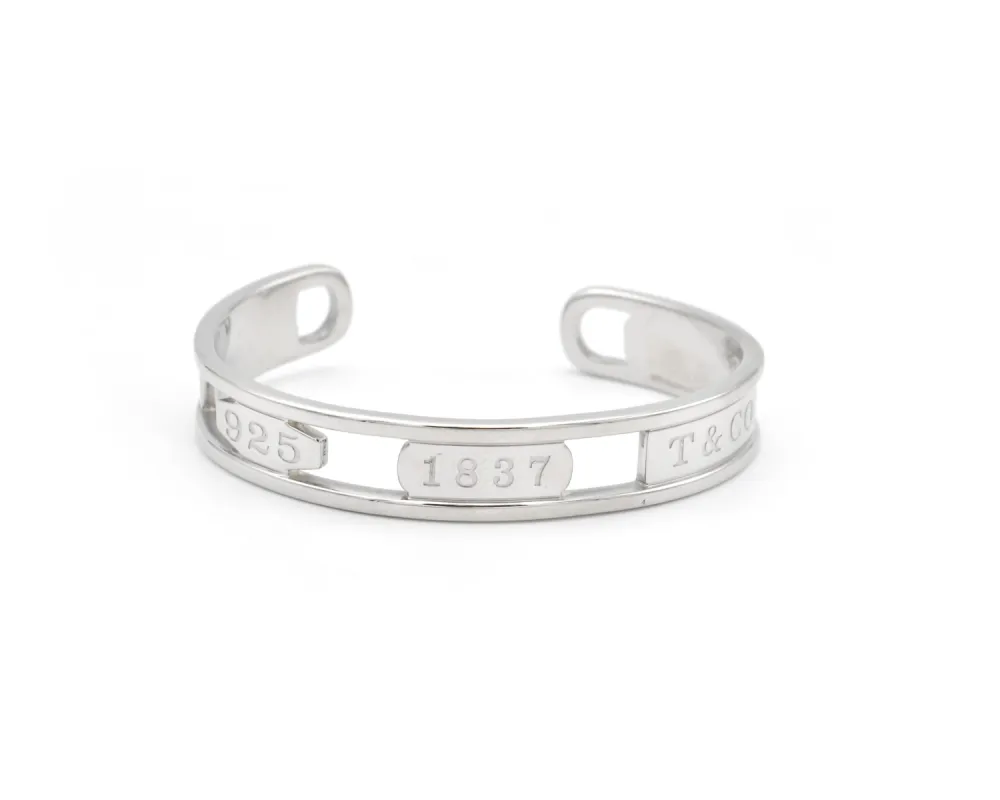 Bracelet Tiffany rigide en argent sold by 58 Facettes