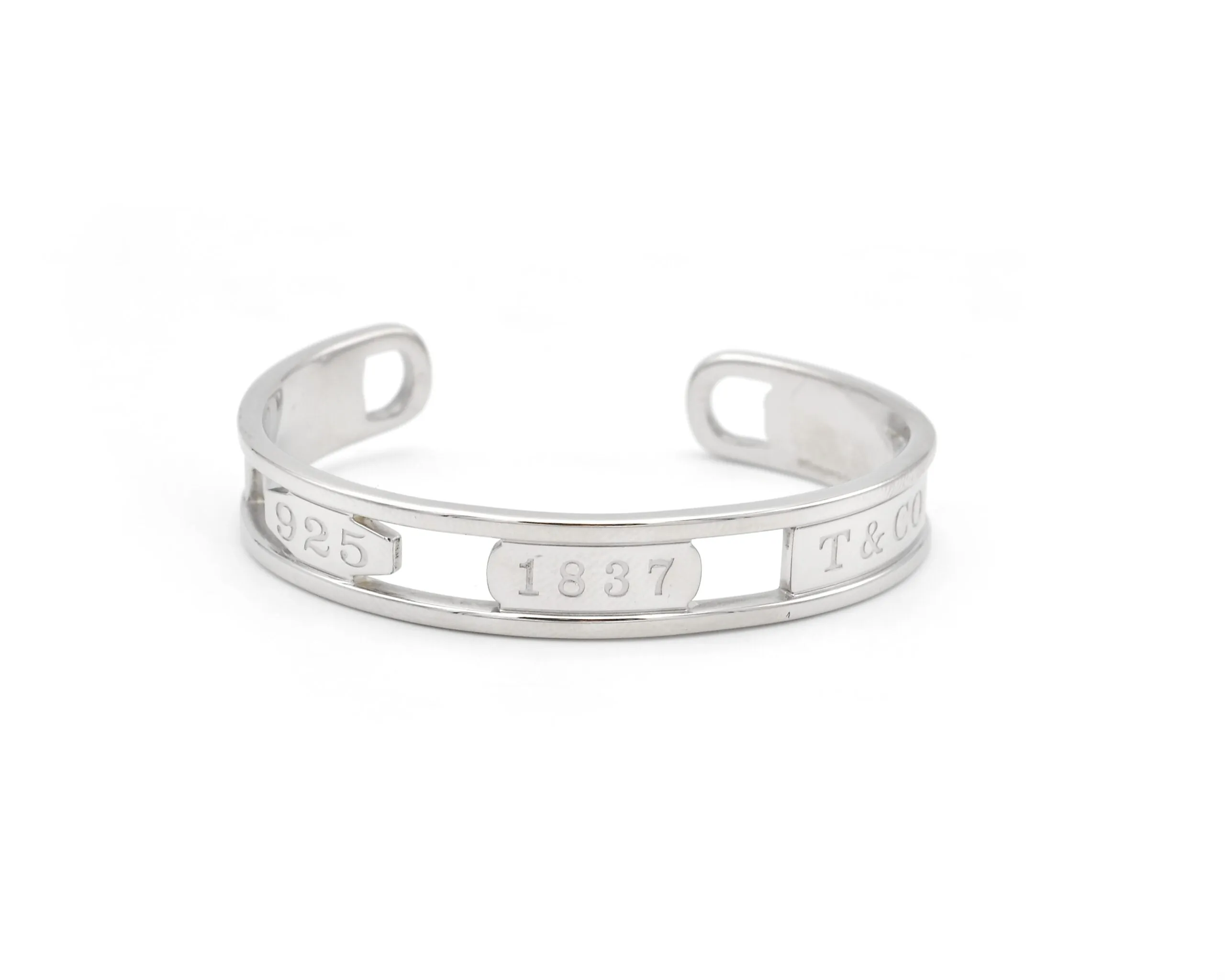 Bracelet Tiffany rigide en argent sold by 58 Facettes