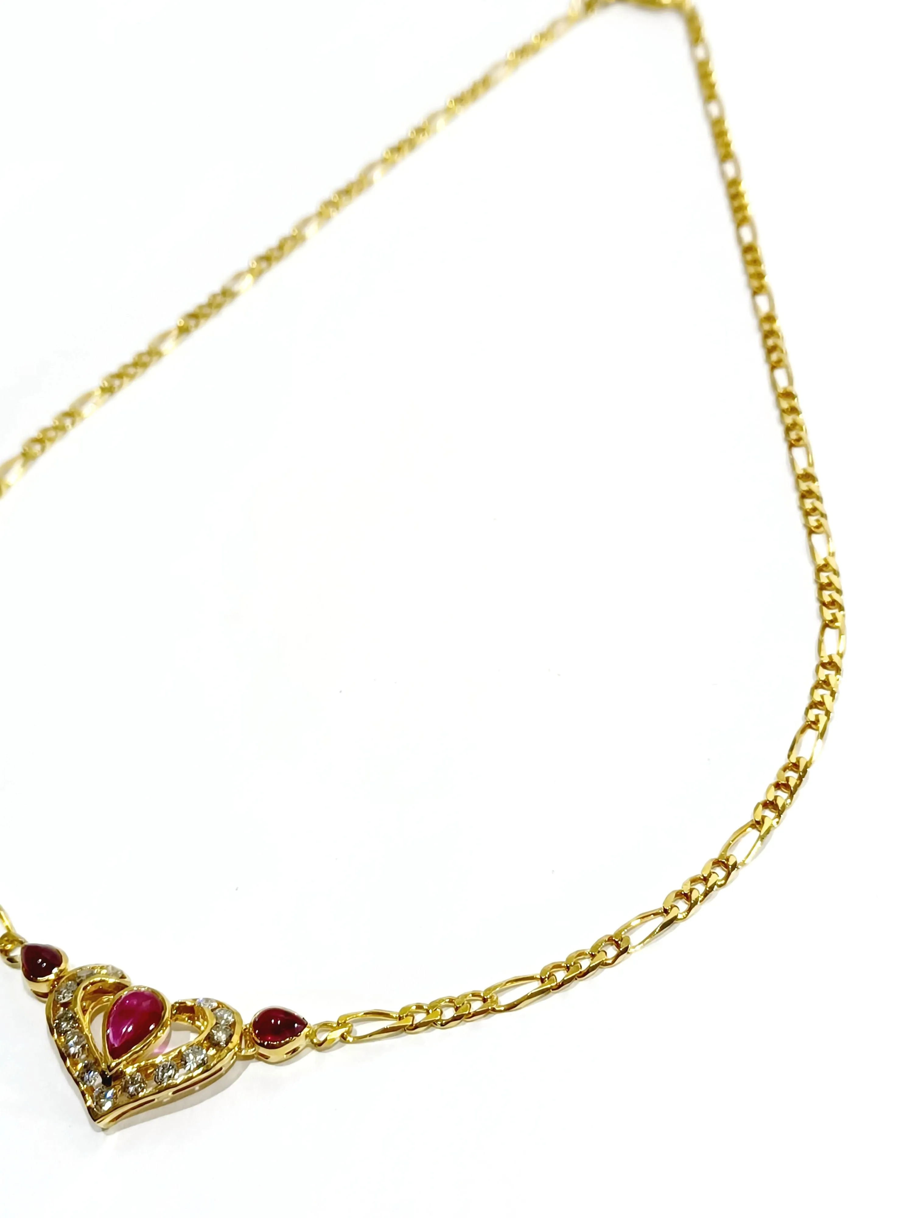 Collier En or, rubis et diamants sold by 58 Facettes product image thumbnail 5
