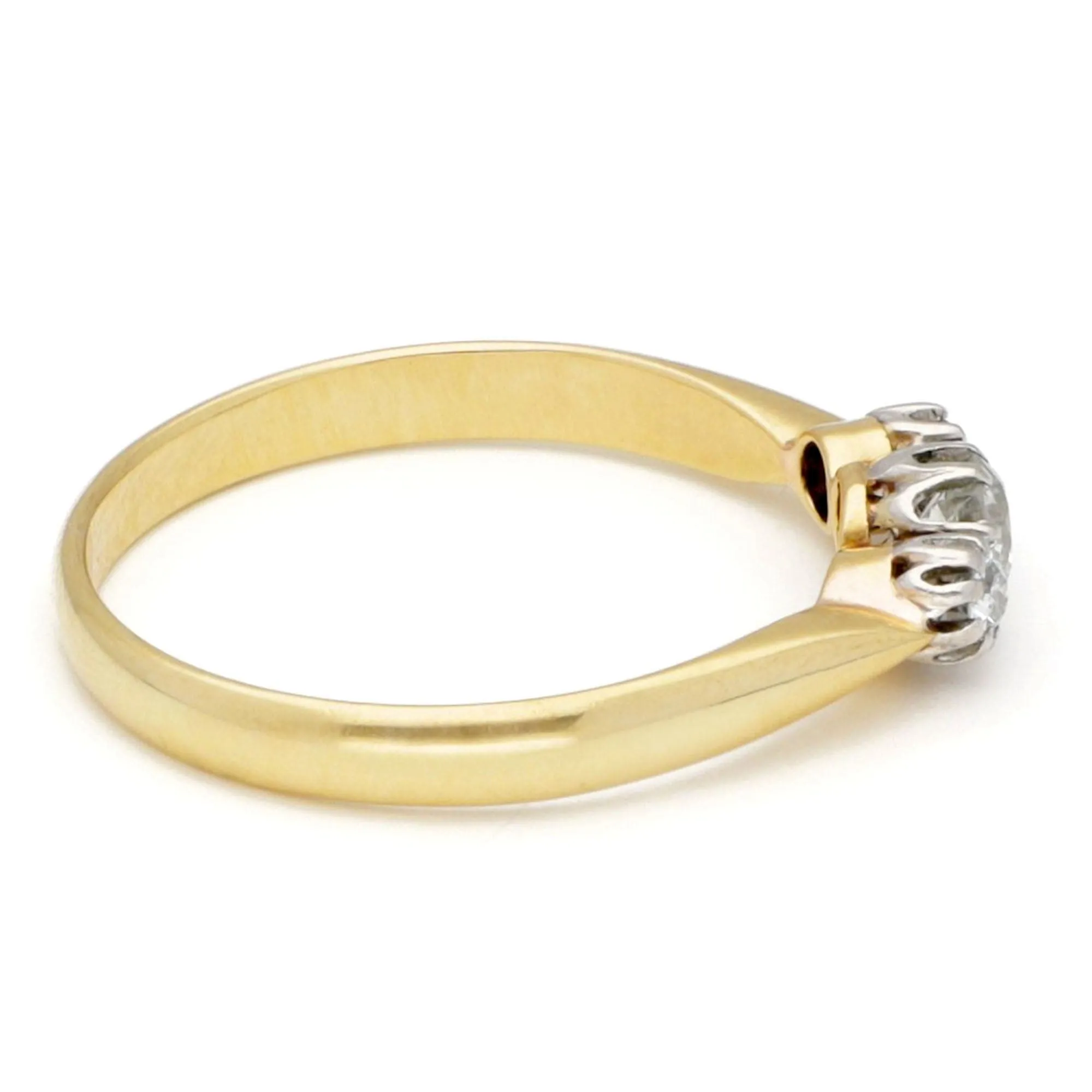 Bague Trilogie en or bicolore et diamants sold by 58 Facettes product image thumbnail 5