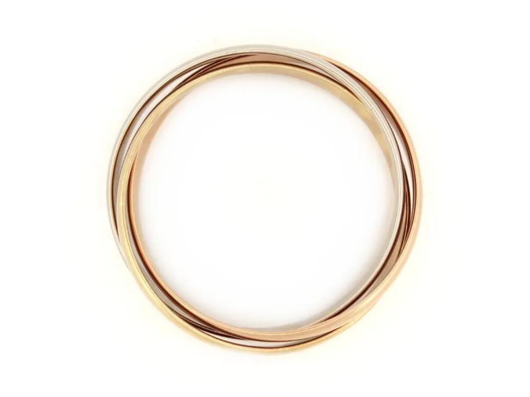 bracelet CARTIER trinity extra large 19cm 3 ors sold by 58 Facettes