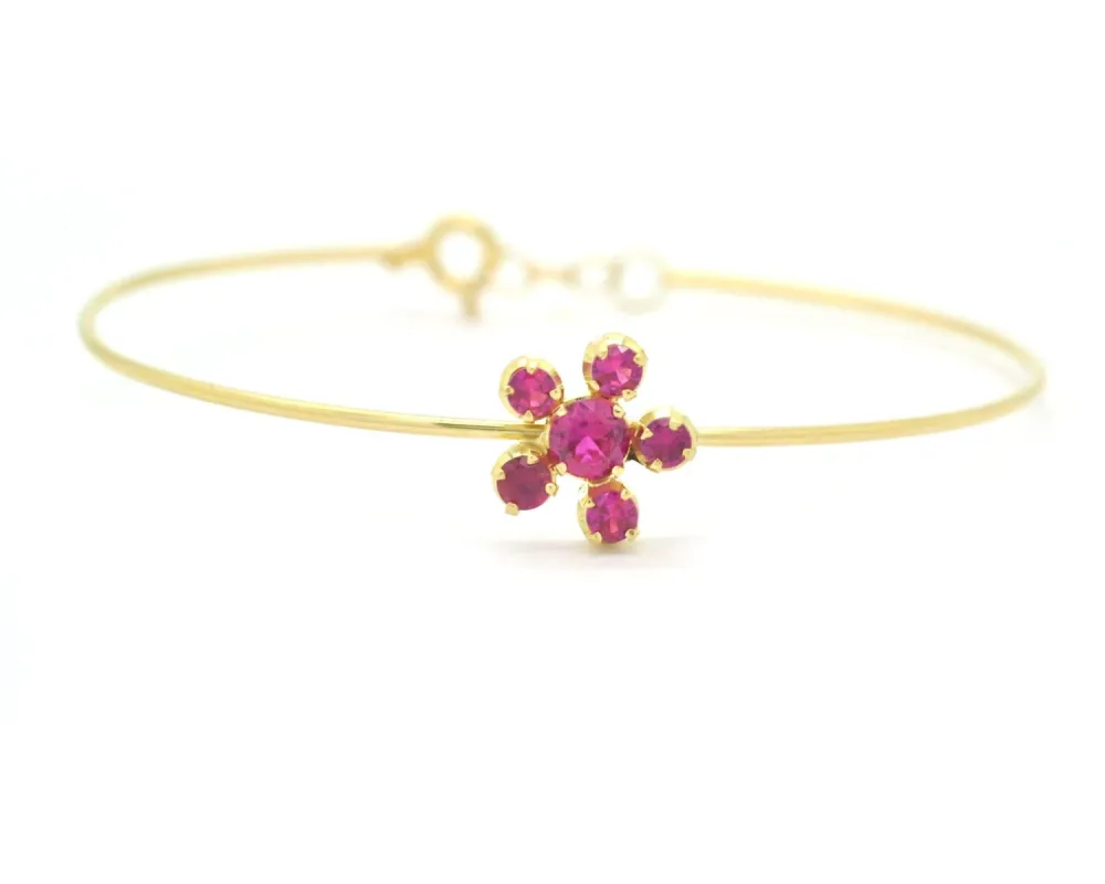 Bracciale rigido con rubini sold by 58 Facettes