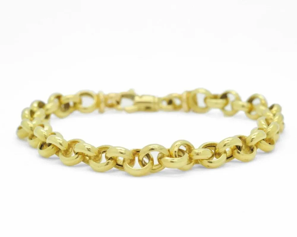 Bracciale in oro giallo peso gr. 13 sold by 58 Facettes