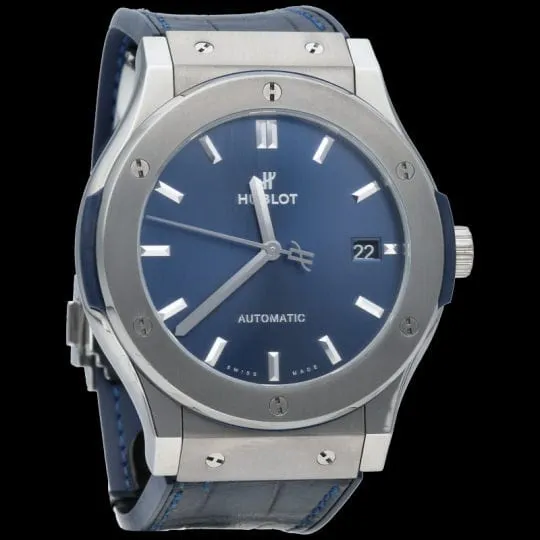 Hublot Montre Classic Fusion 45 Blue sold by 58 Facettes product image thumbnail 5