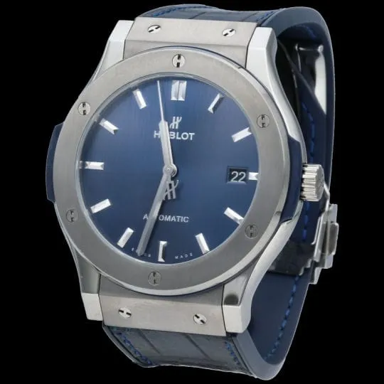 Hublot Montre Classic Fusion 45 Blue sold by 58 Facettes product image thumbnail 2