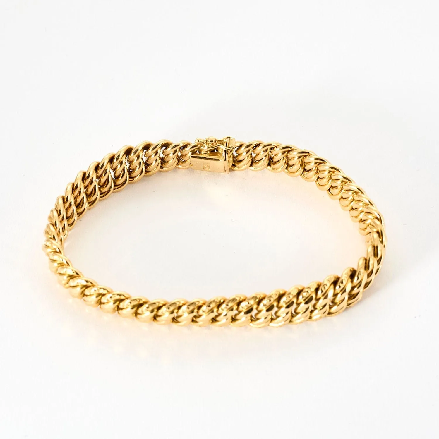 Bracelet maille americaine sold by 58 Facettes product image thumbnail 4