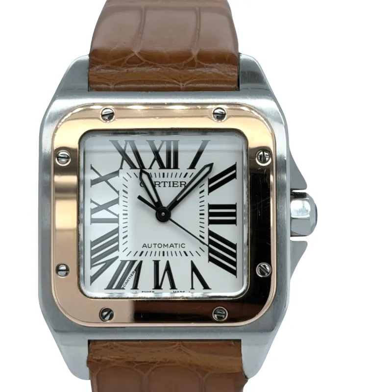 CARTIER - Santos 100 Watch sold by 58 Facettes