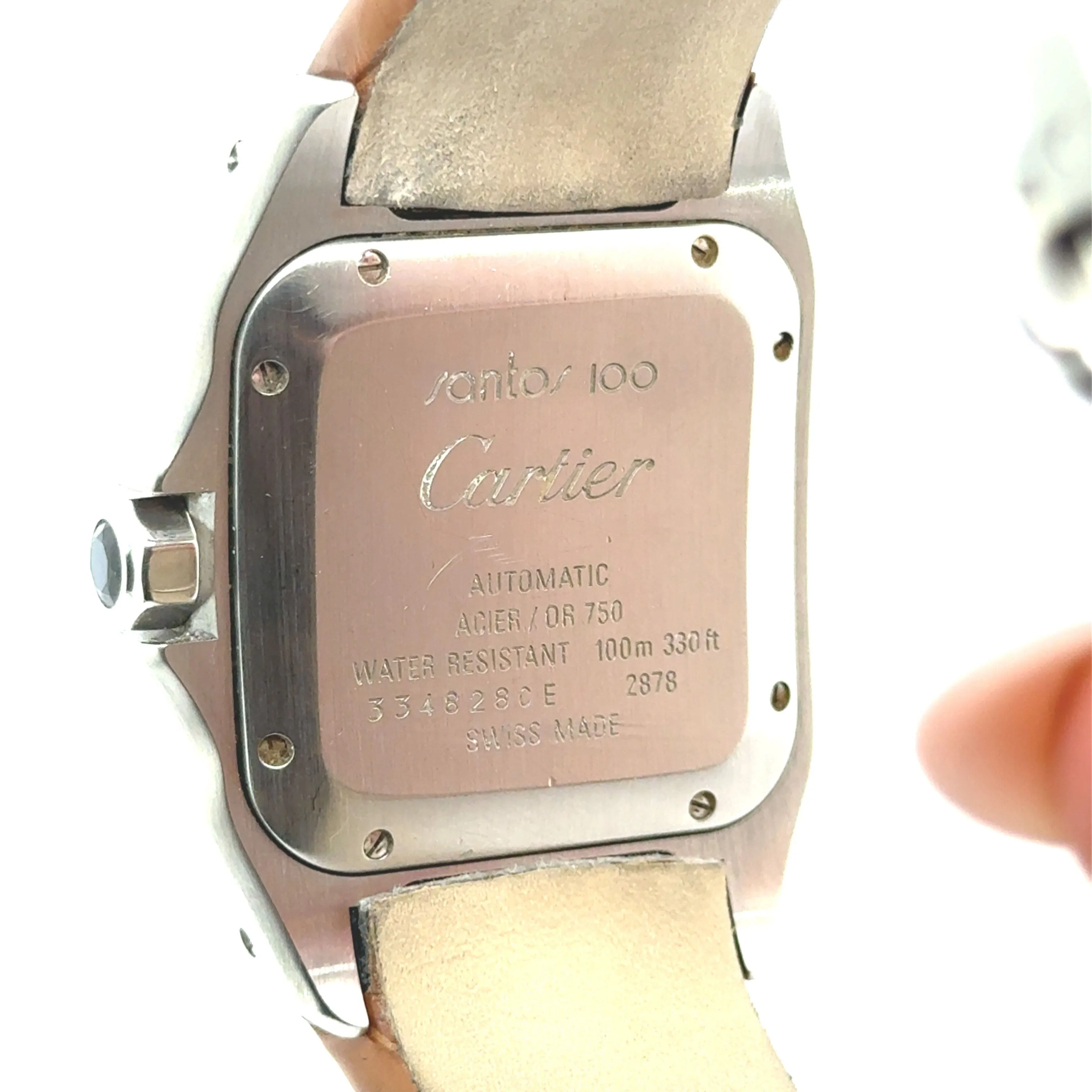 CARTIER - Santos 100 Watch sold by 58 Facettes product image thumbnail 4