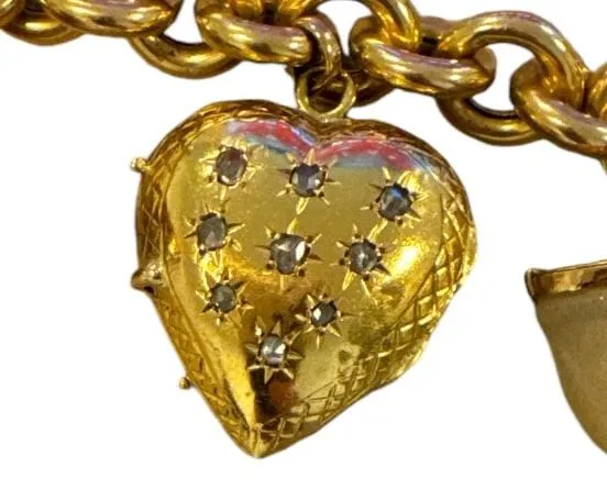 Bracelet or jaune Breloques sold by 58 Facettes product image thumbnail 4