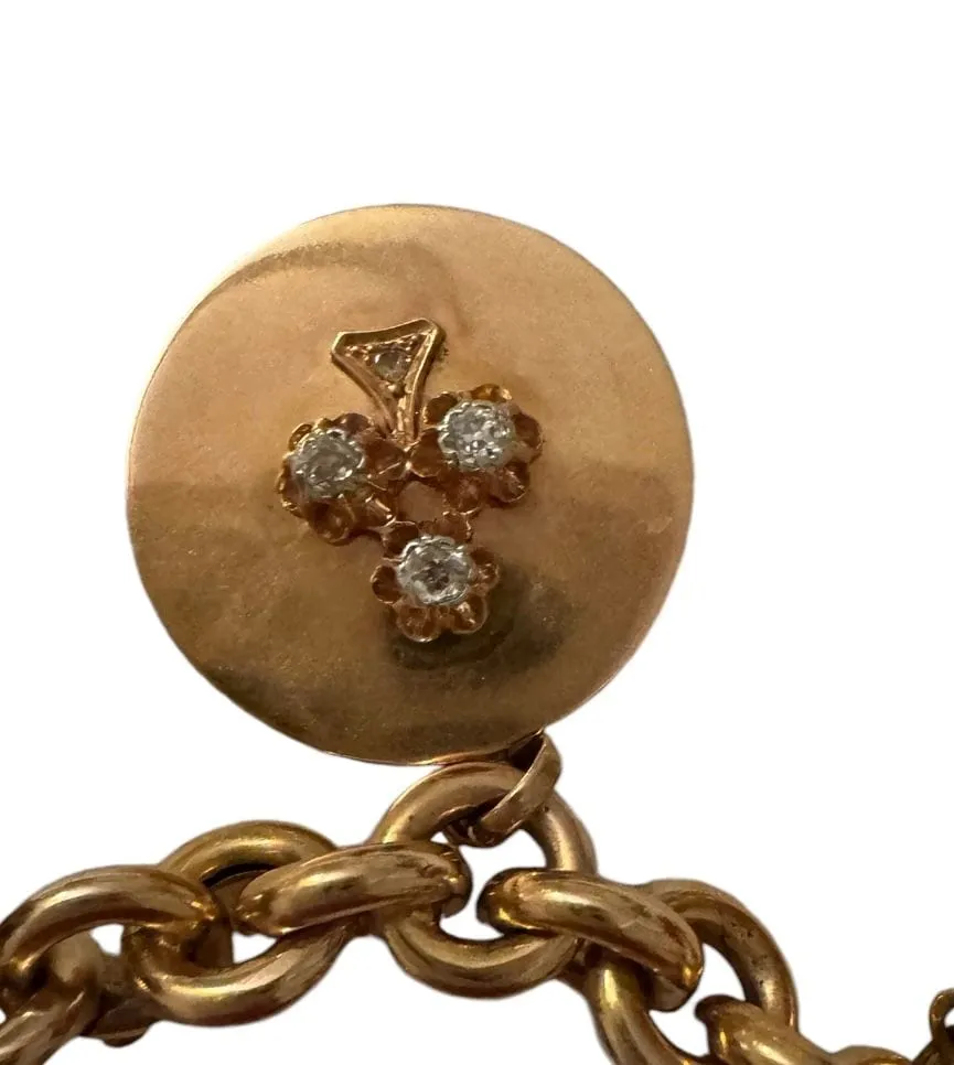 Bracelet or jaune Breloques sold by 58 Facettes product image thumbnail 2