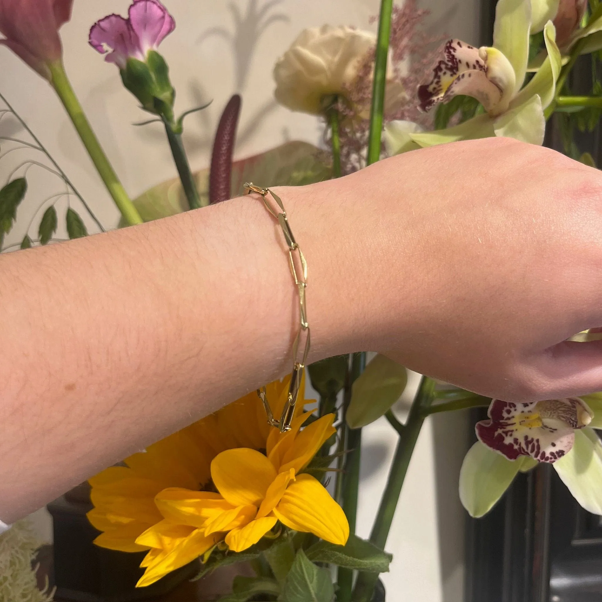 Bracelet "Closed Forever" en or jaune 14 carats sold by 58 Facettes product image thumbnail 2