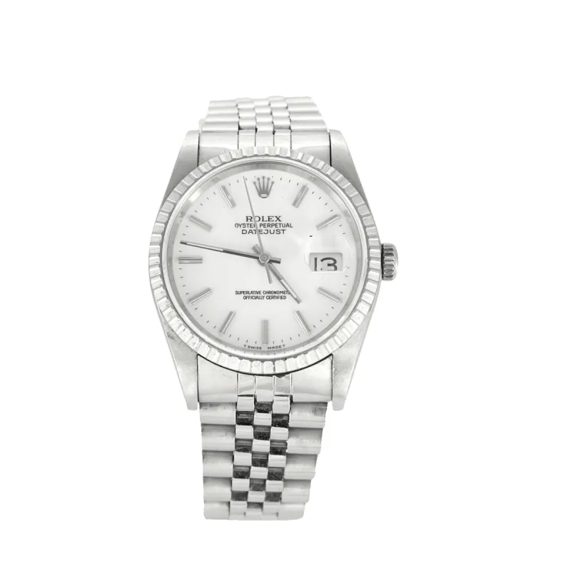 ROLEX – Datejust Oyster Perpetual, montre en acier sold by 58 Facettes