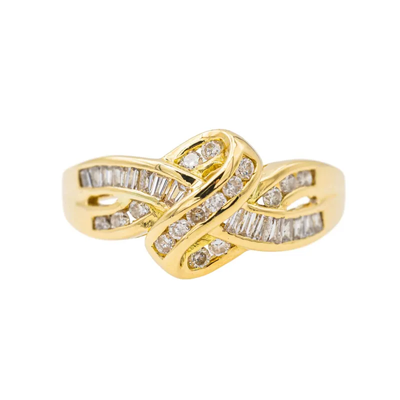 Bague Or jaune Diamant sold by 58 Facettes