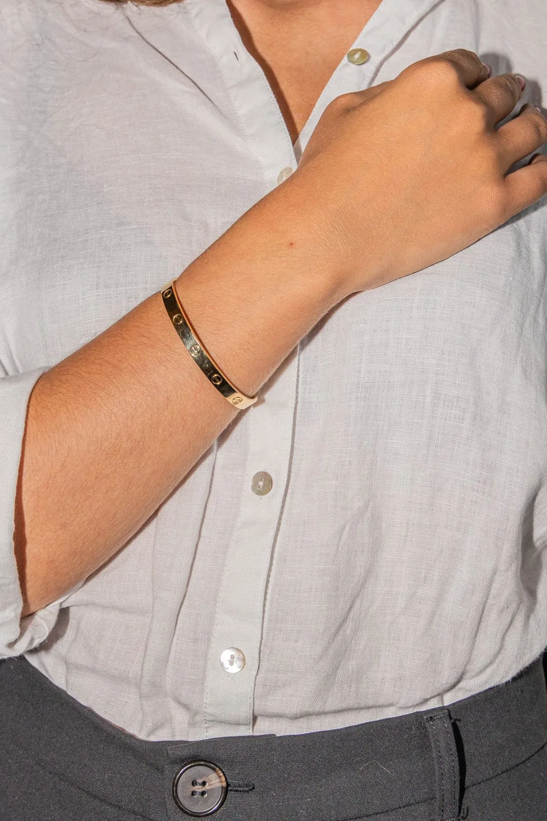 Cartier Bracelet Jonc Love Or jaune sold by 58 Facettes product image thumbnail 2