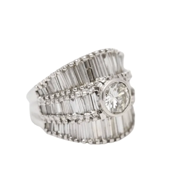 Bague en or avec diamants made by 58 Facettes