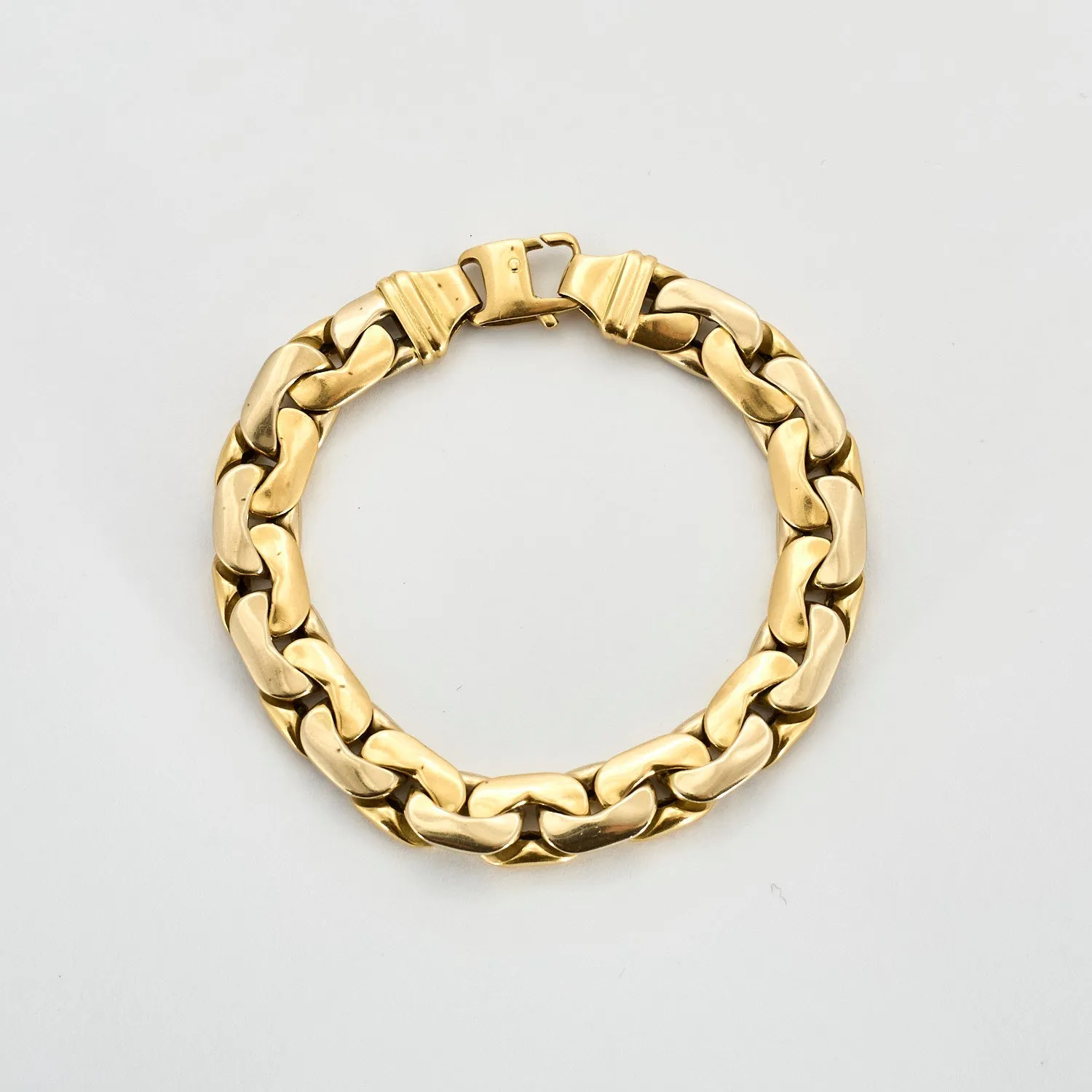 Bracelet 2 ors jaune et or blanc sold by 58 Facettes product image thumbnail 4