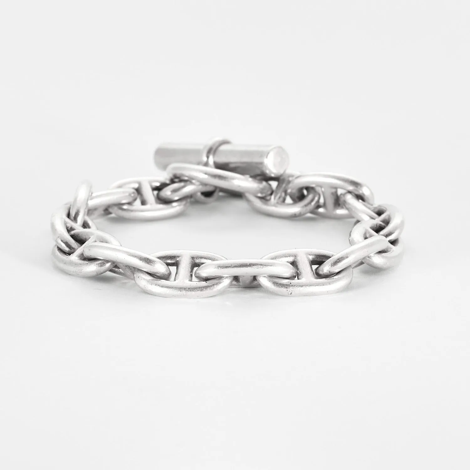 HERMES - Chaîne d'ancre moyen modèle - Bracelet en argent sold by 58 Facettes product image thumbnail 5