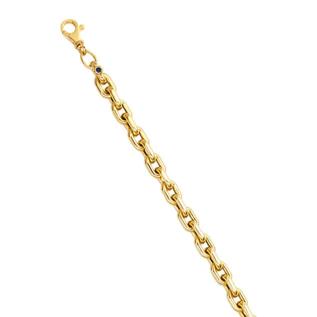 Bracelet or jaune grosse maille sold by 58 Facettes product image thumbnail 3