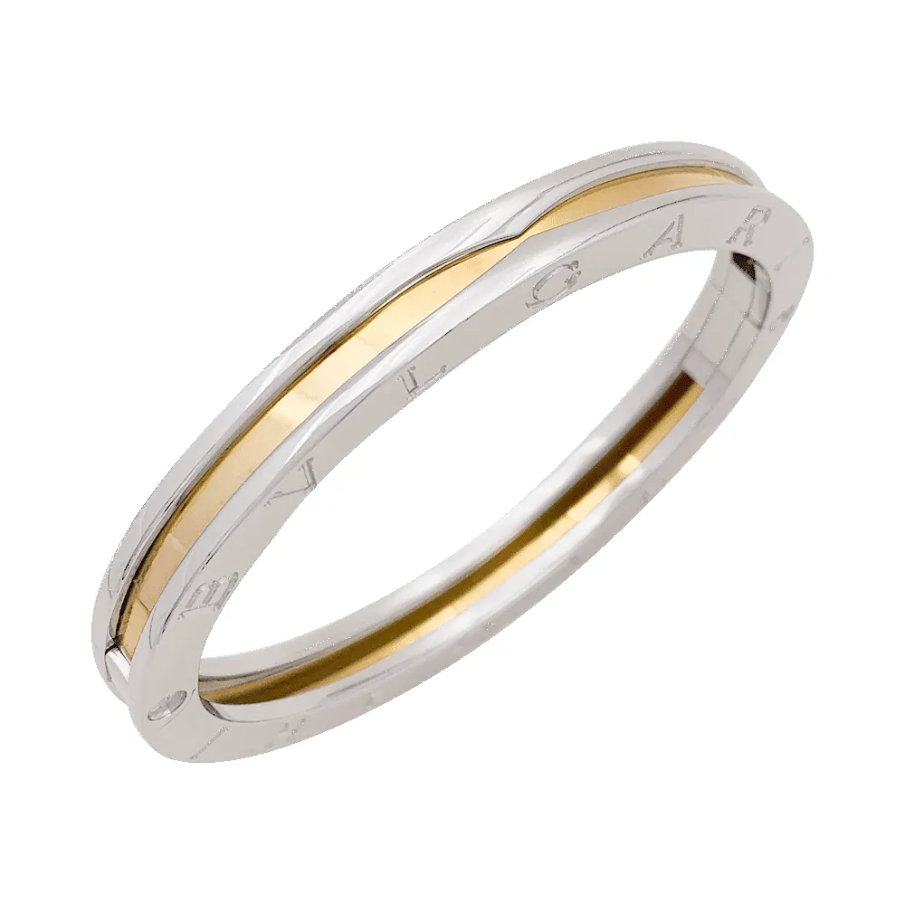 Bracelet Bulgari "BZero1" or, acier. sold by 58 Facettes product image thumbnail 4