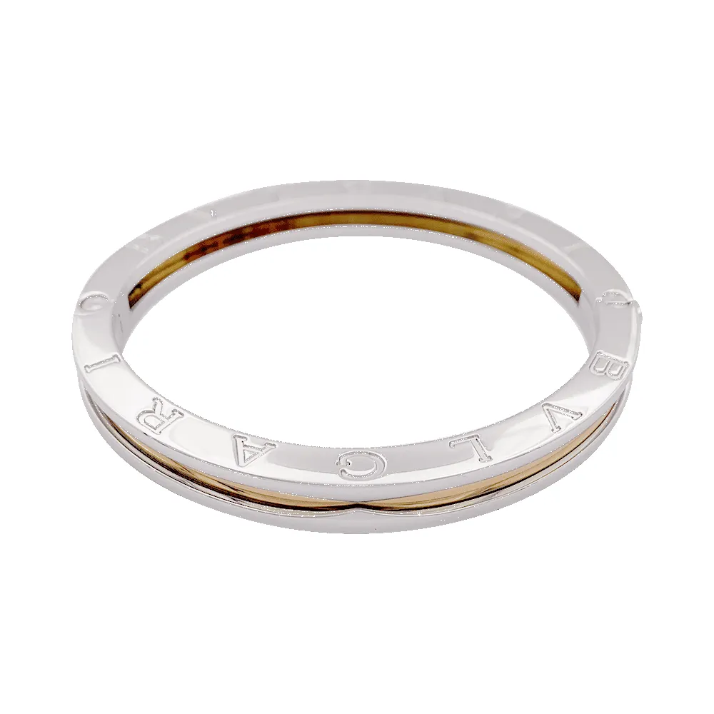 Bracelet Bulgari "BZero1" or, acier. sold by 58 Facettes product image thumbnail 2