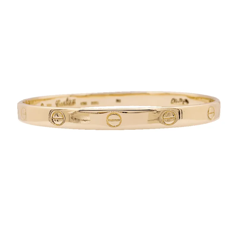Bracelet Cartier "Love" or jaune. sold by 58 Facettes