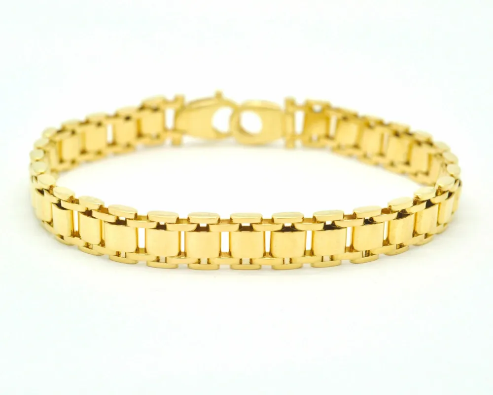 Bracelet en or jaune poids gr. 27 sold by 58 Facettes