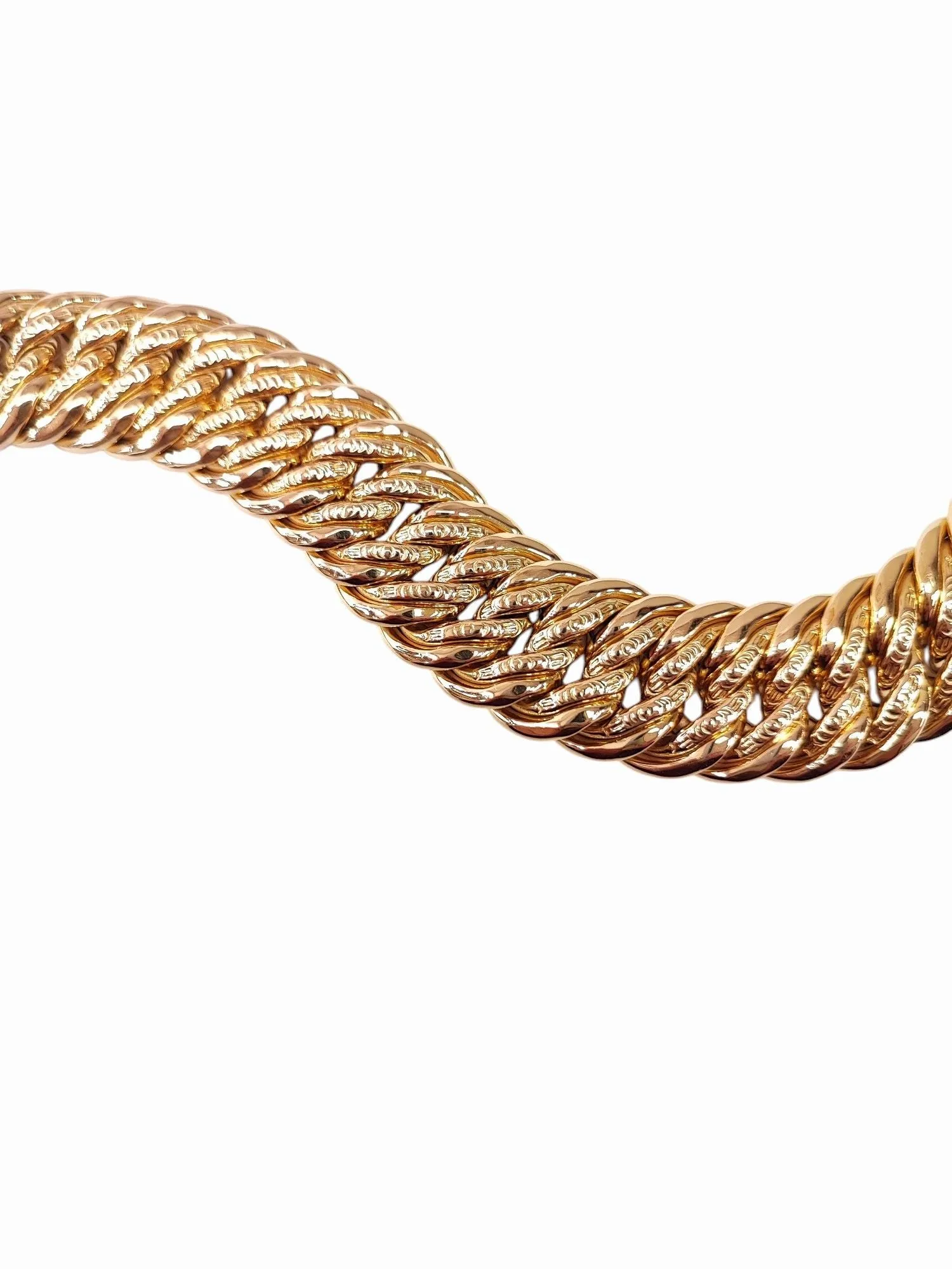 Bracelet maille américaine or jaune sold by 58 Facettes product image thumbnail 4