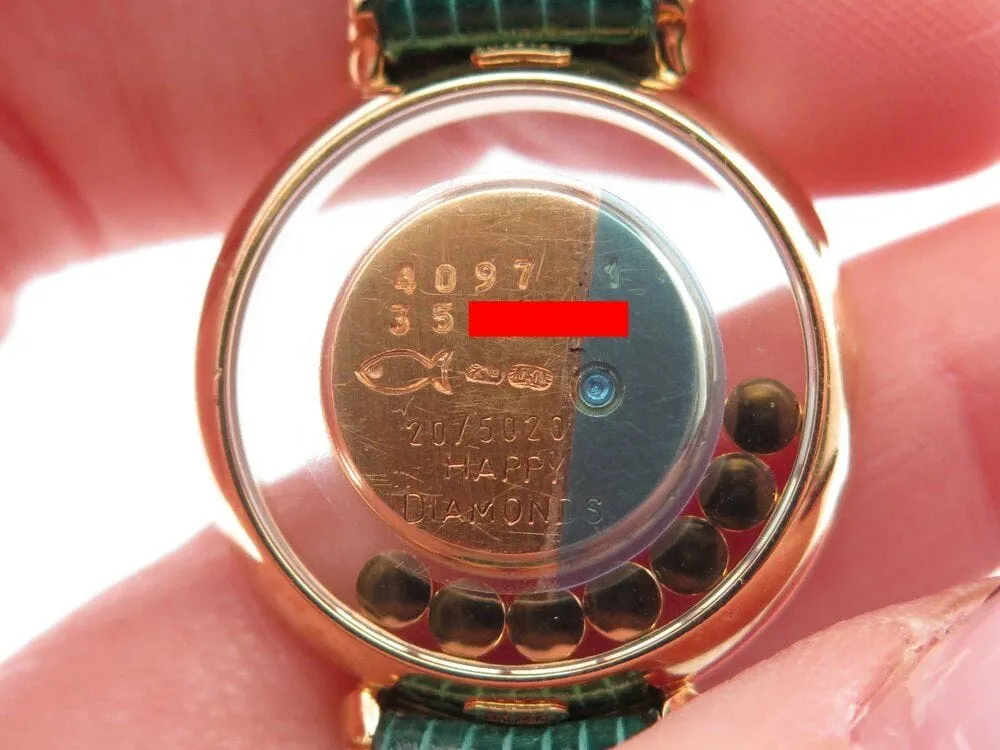 montre CHOPARD happy icons 24mm or quartz sold by 58 Facettes product image thumbnail 4